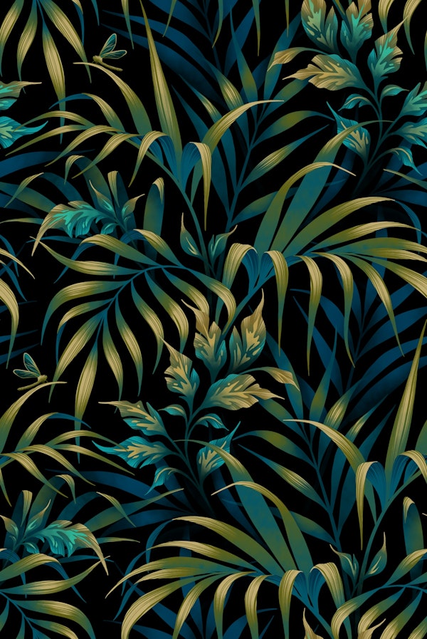 Tropical Garden - Green