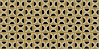 Painted Mid-Century Modern tapete