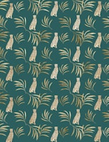 Cheetah Eucalyptus Glam 3 papiers peint