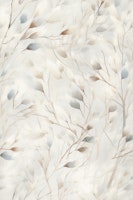 Watercolor Branch Elegant Canvas papiers peint