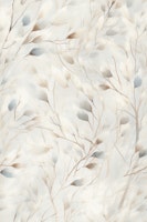 Watercolor Big Branch Elegant Canvas papiers peint