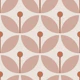 Graphic Scandi Floral Boho Rose