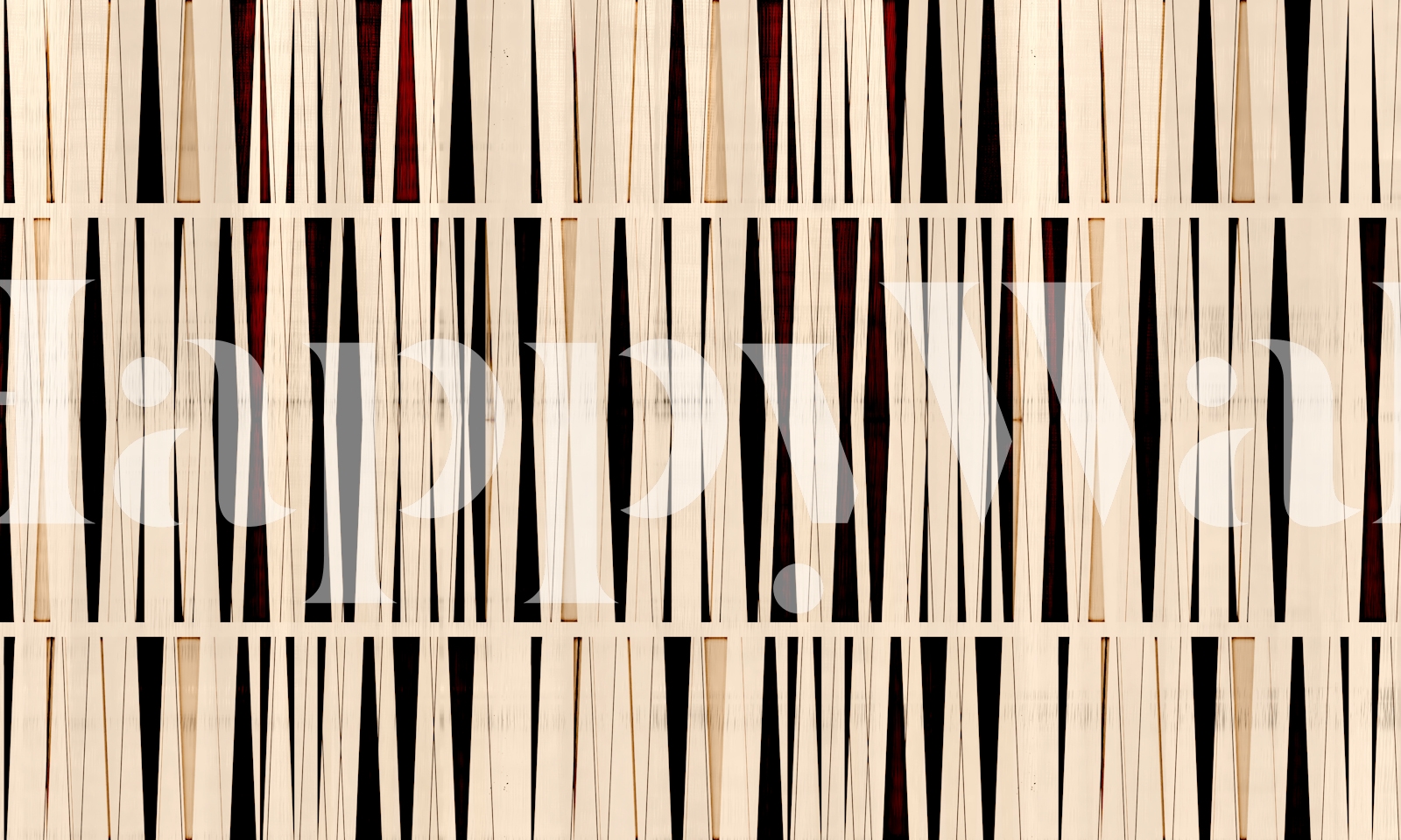 Rustic Wood Stripes Wallpaper | happywall.com