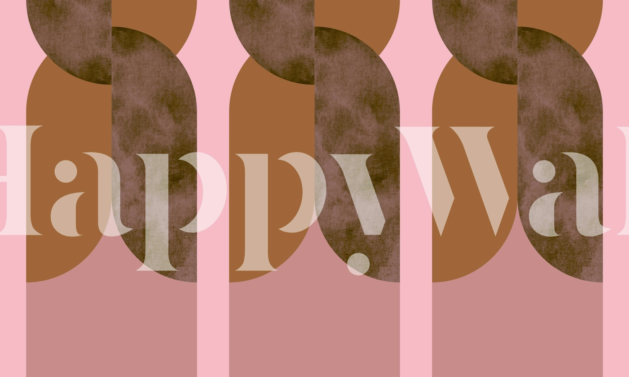 Tapeta Rustic Terra Arches w nowoczesnym wnętrzu