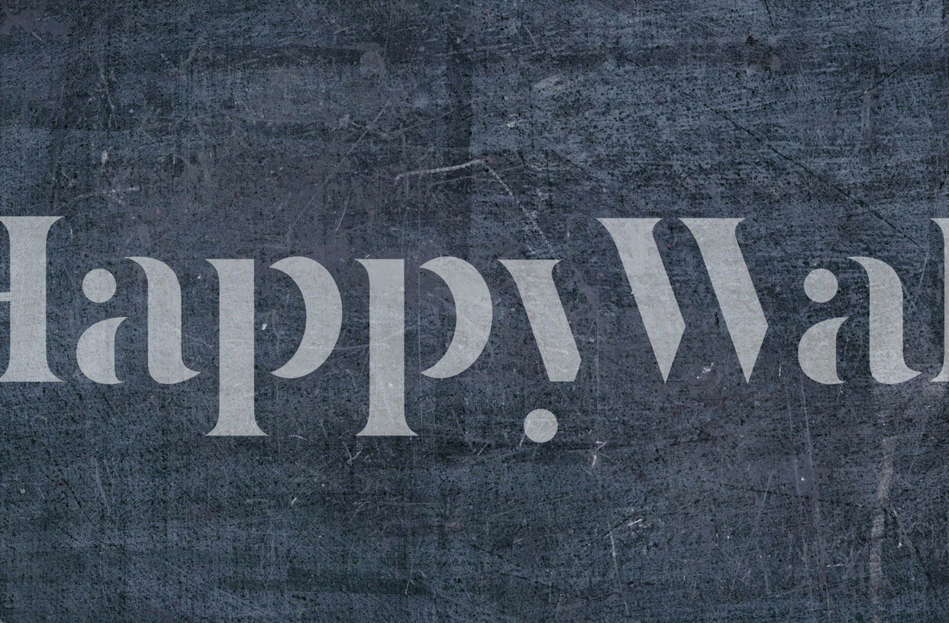 Texture night blue wallpaper in a room