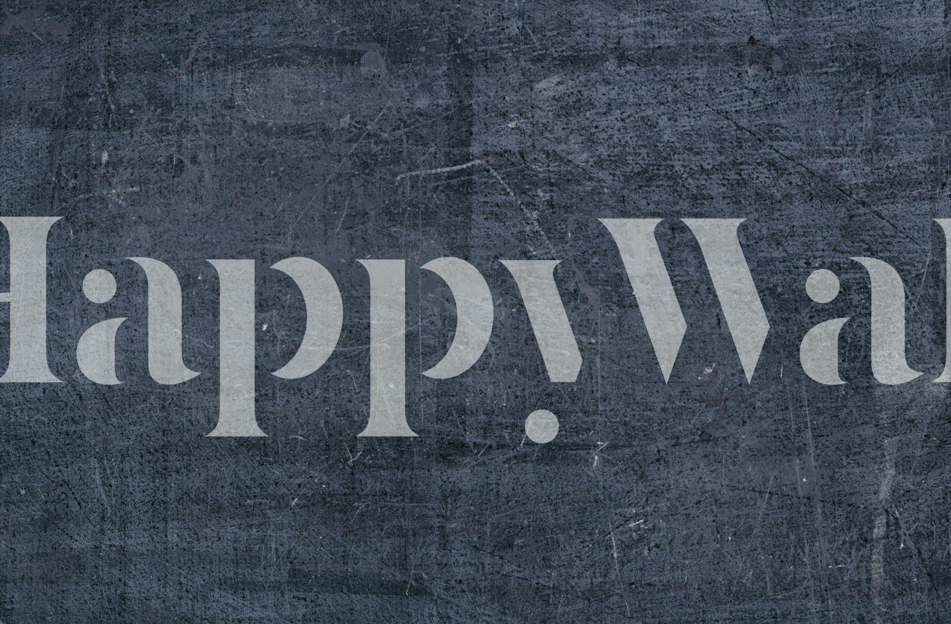 Texture night blue wallpaper in a room