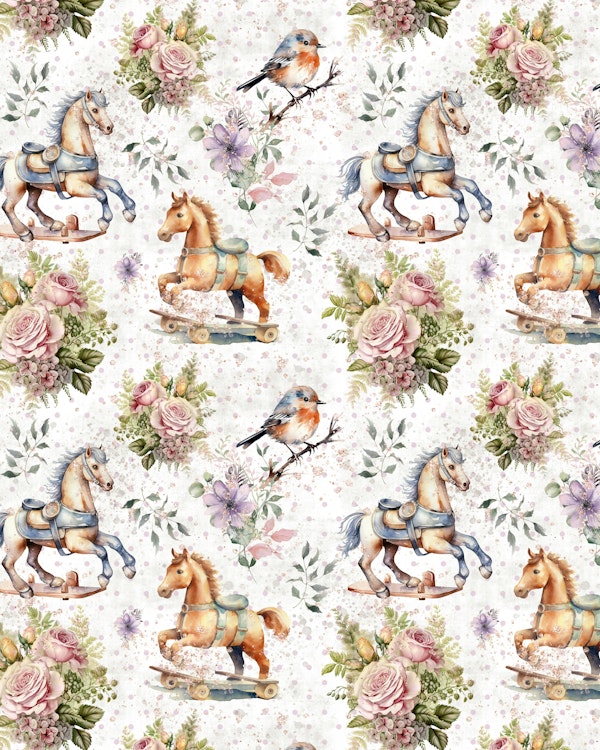 Vintage Toy Carousel