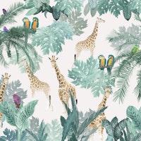 Tropical Safari Adventure 1 tapete