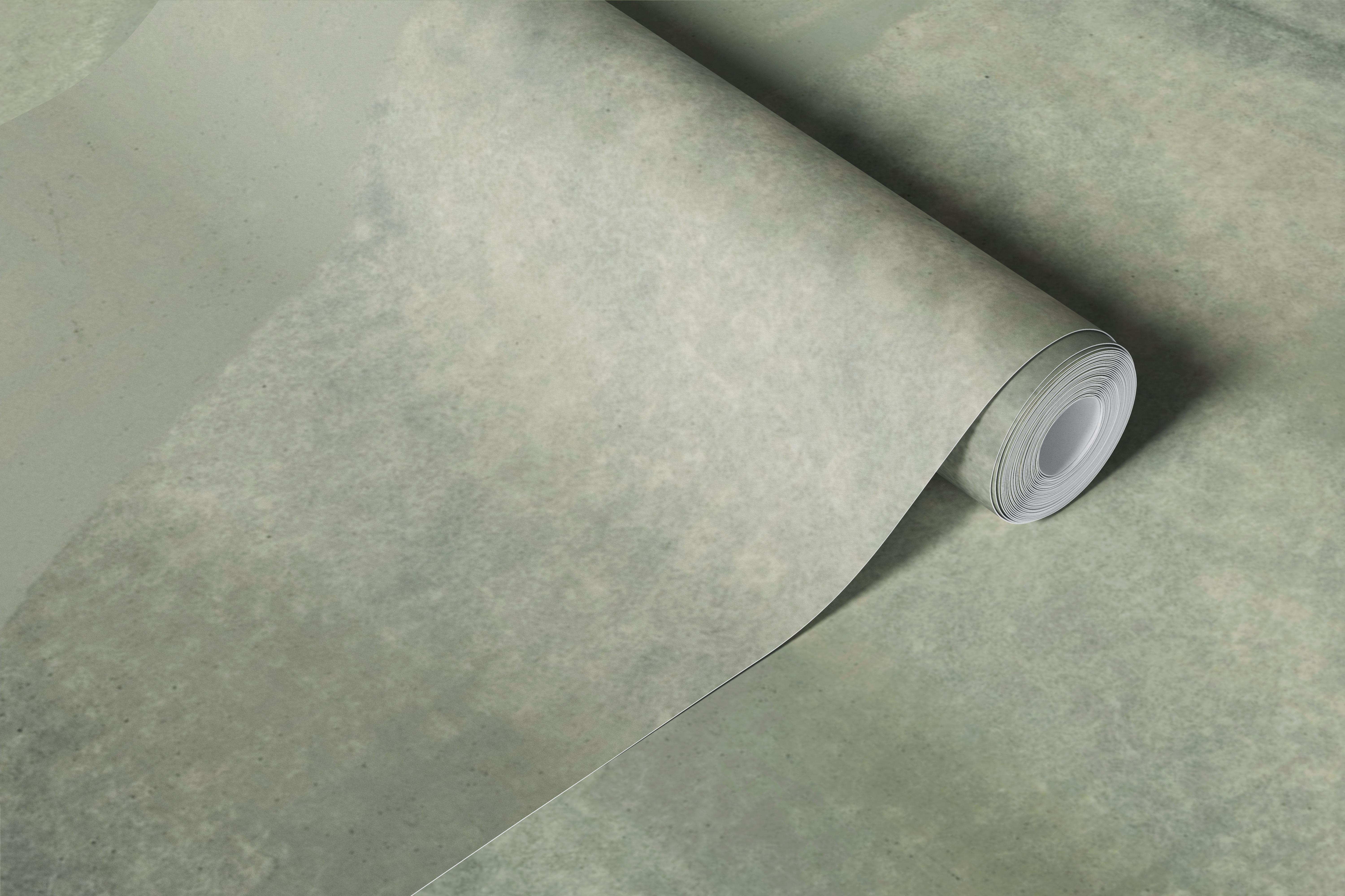 Soft olive abstract wallpaper in a modern room
