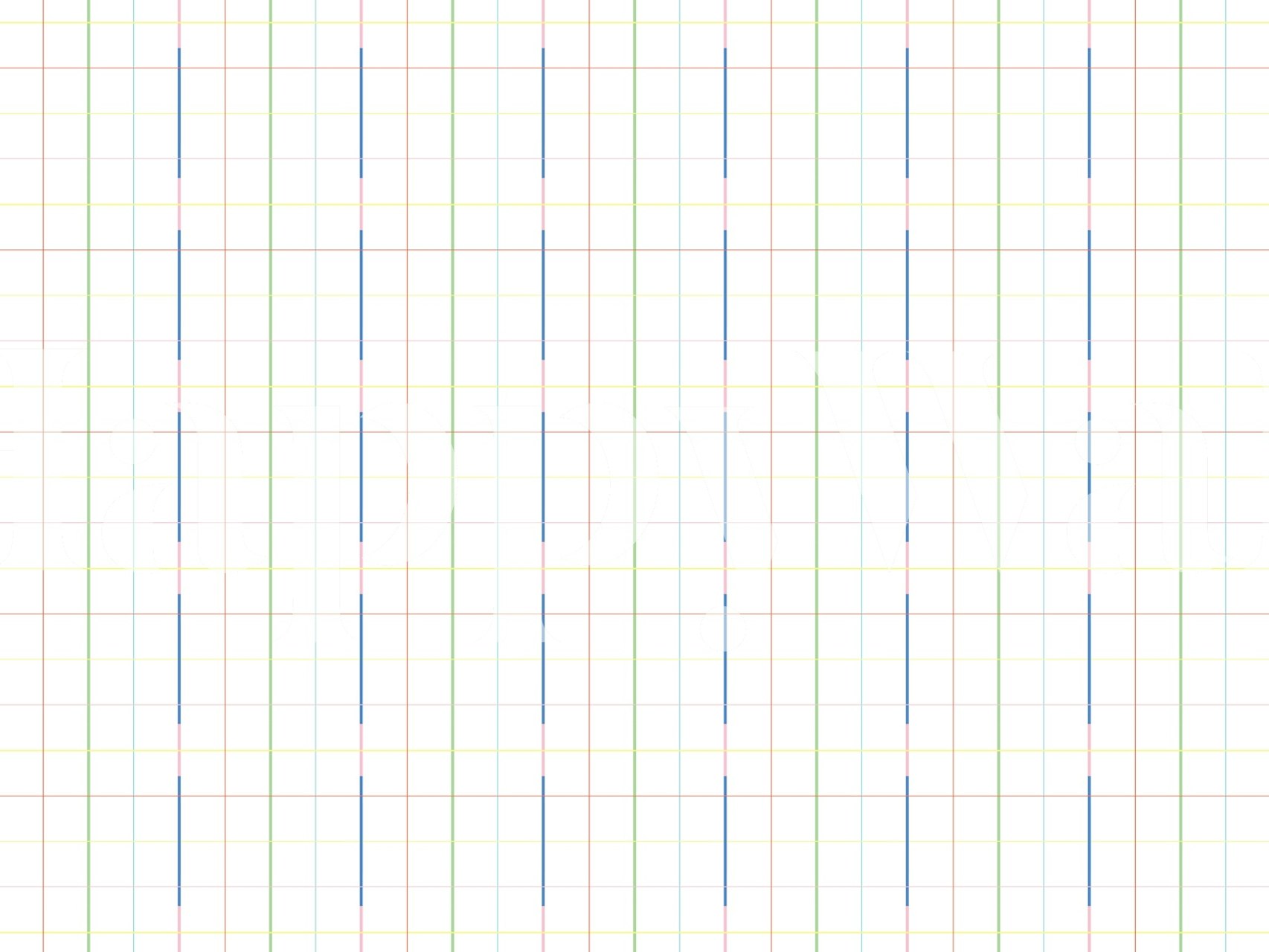 Multicolor Grid Lines tapet i et rum