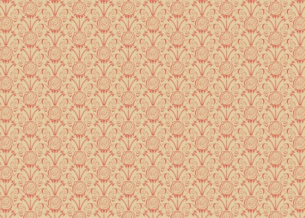 Vintage Rose Bouquets in Red – large size