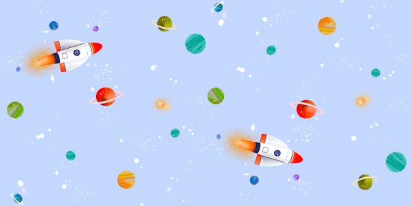 Big Dreams Astronaut azure