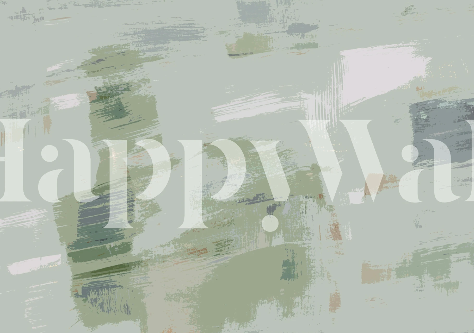 Tapeta pastel retro accents w pokoju