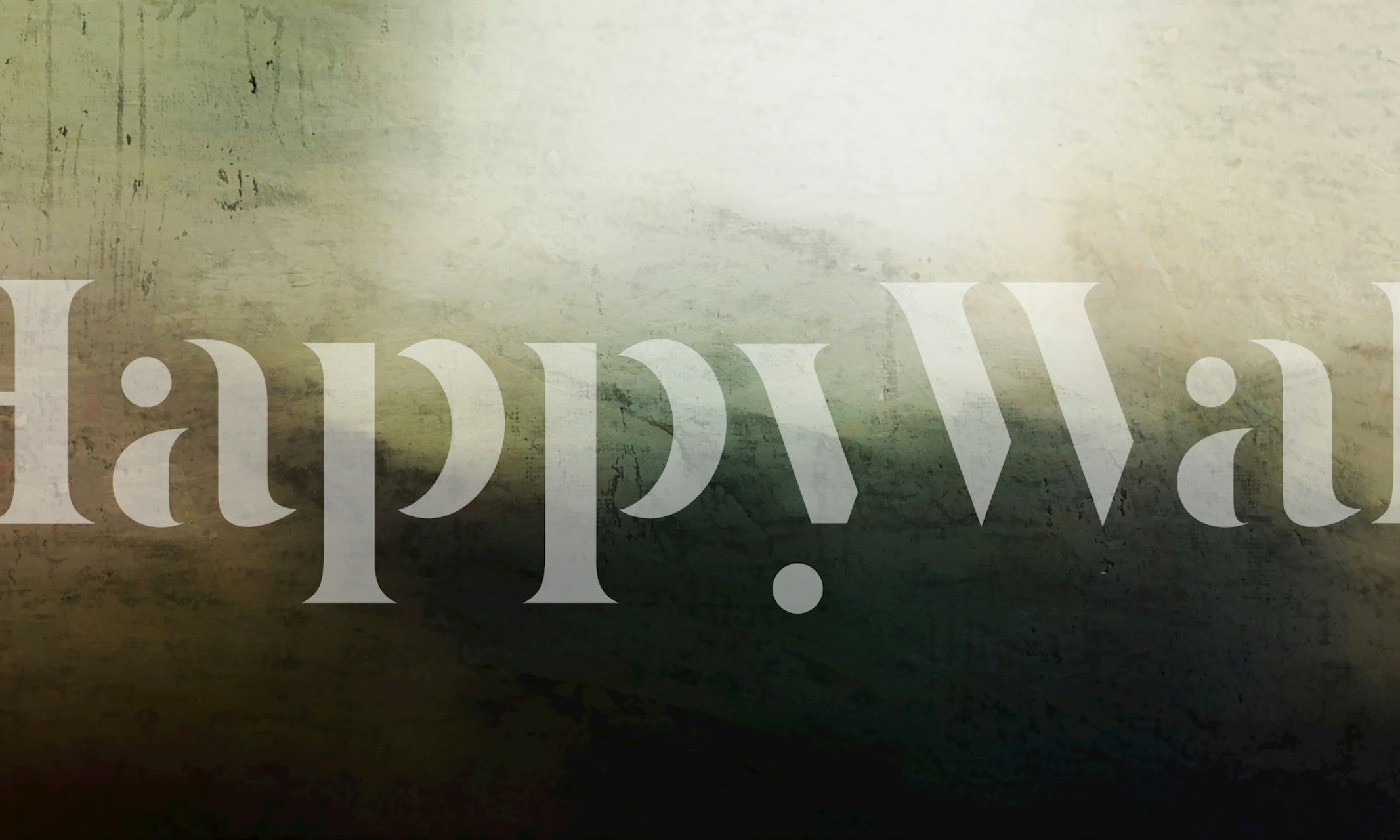 Abstract green and brown textured wallpaper with a soft gradient.