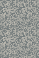 Serene Ripples in muted grey behang