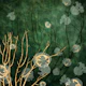 Reef Life with Jellyfish - Emerald Green