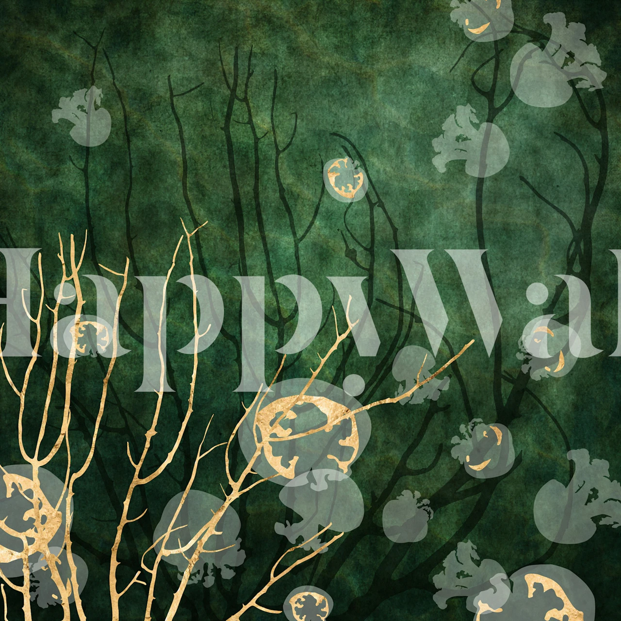 Reef Life with Jellyfish wallpaper in a room