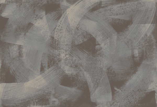 Abstract Charcoal Brush Strokes