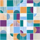 Painted Modern Tiles Summer Party