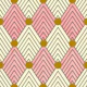 Art deco geometric chevron