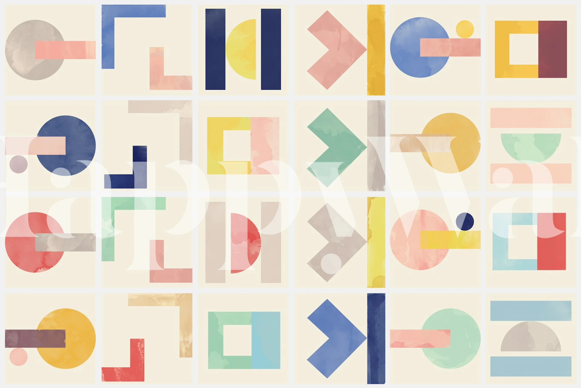 Meraviglia 03 wallpaper in a room setting